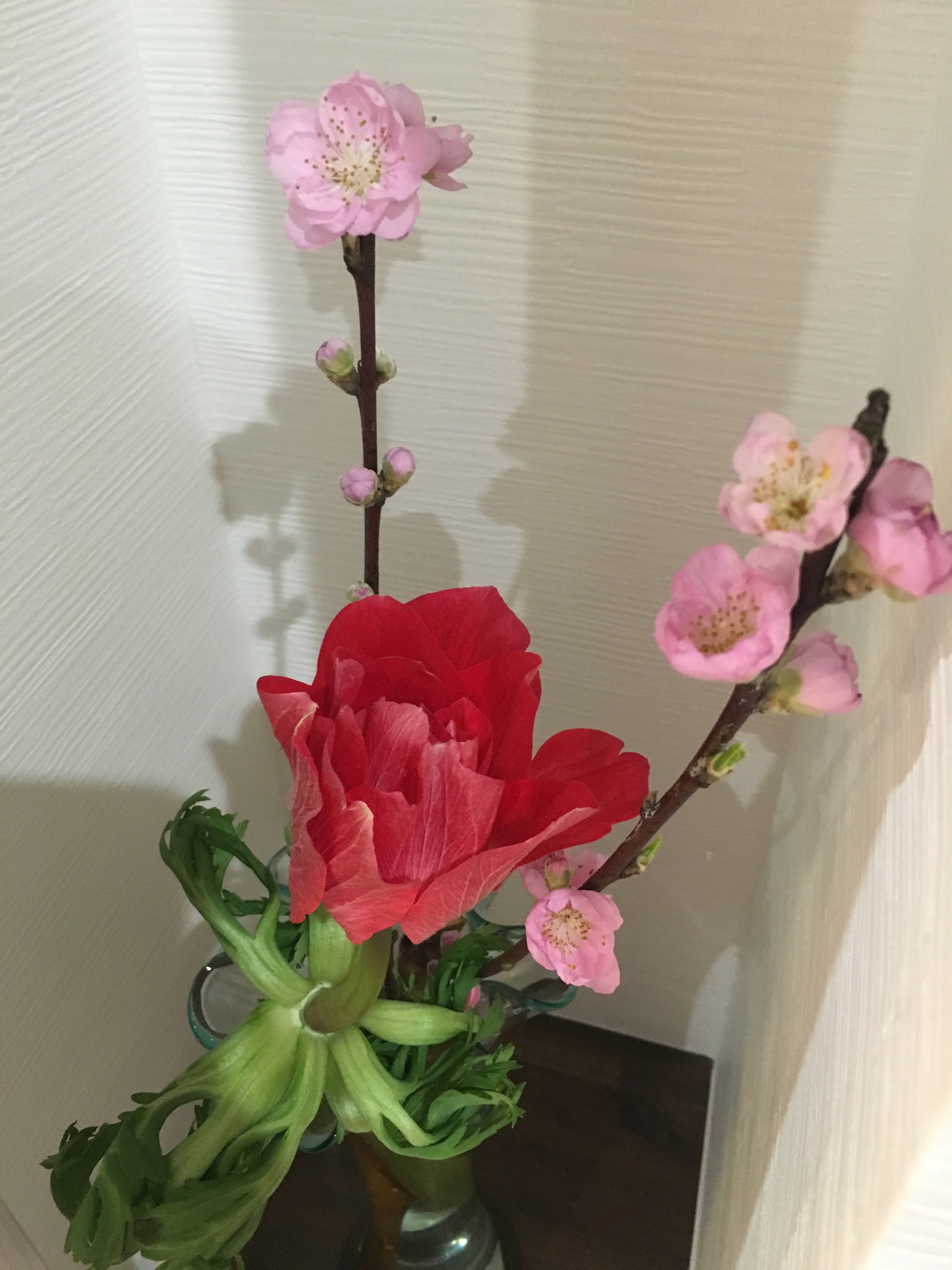 玄関お花